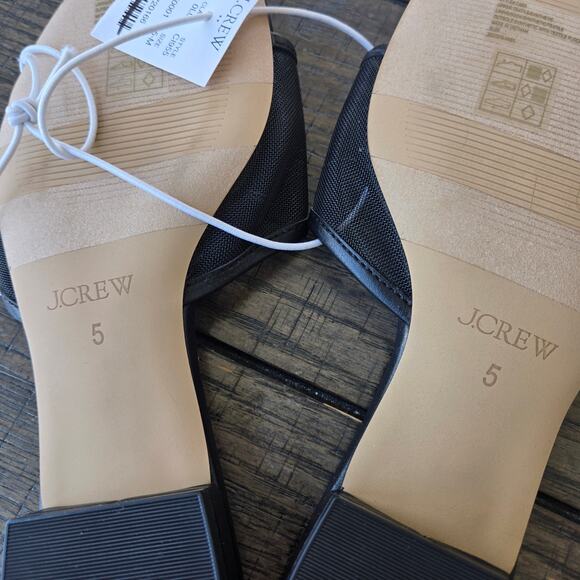 J. Crew Factory Mesh Slide Sandals Size 5 NWOB - Picture 5 of 7